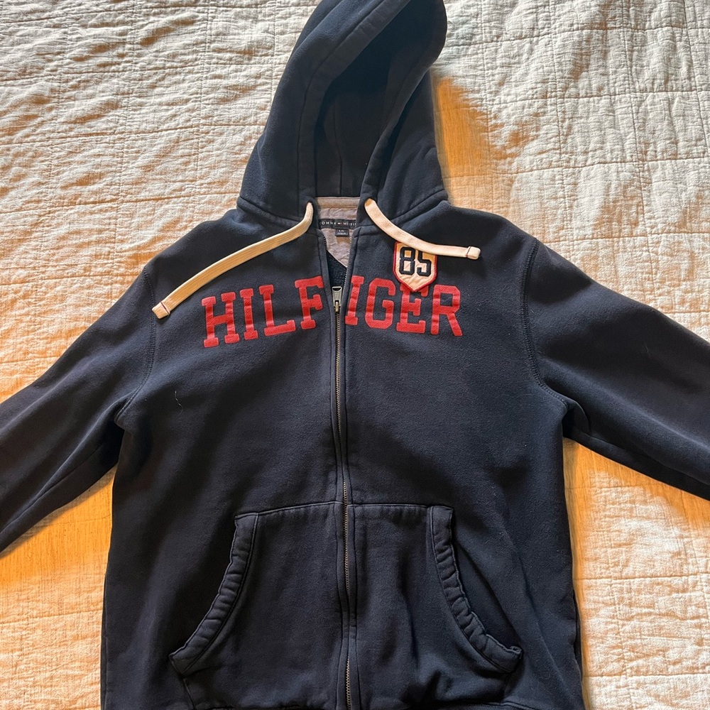 Tommy Hilfiger Navy Hoodie Jacket
